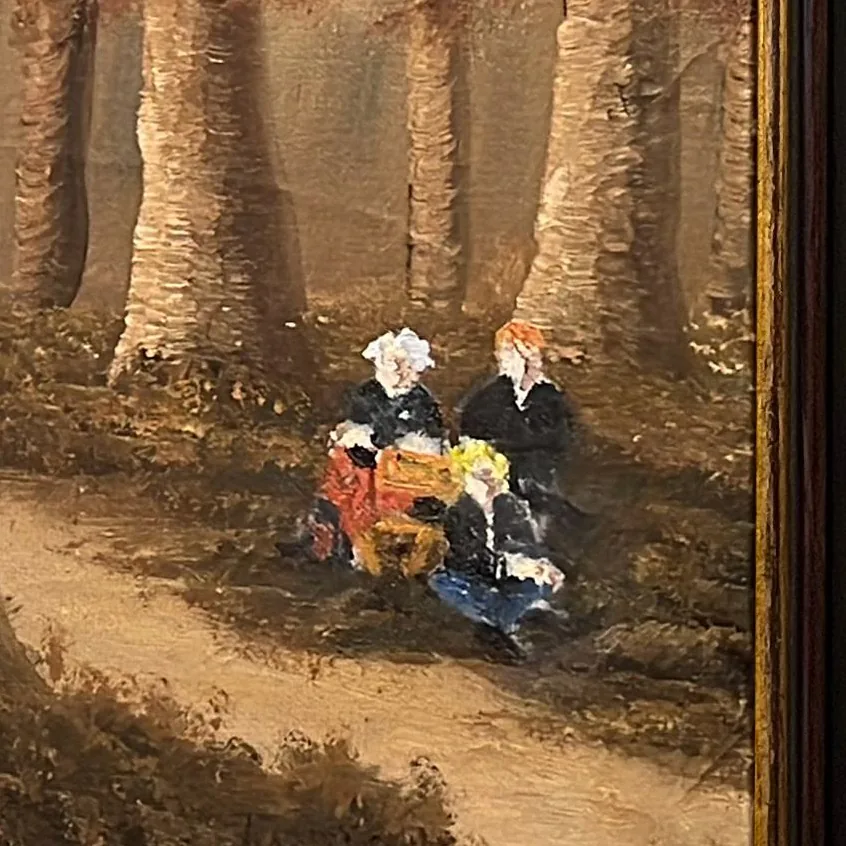 Detail: Bandmitglieder am Wegesrand