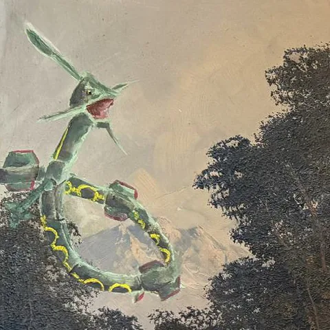 Detail: Rayquaza